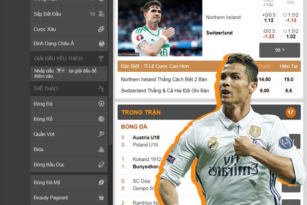 188bet cá cược Euro