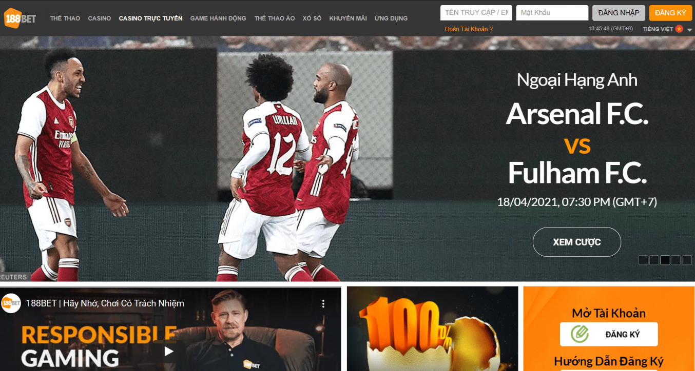 188BET - Đánh Giá Nhà Cái 188bet Có Uy Tín Không?