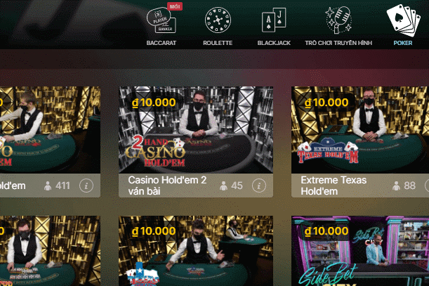 Tiết Lộ Luật Chơi 2 Hands Casino Hold'em Dễ Thắng Tại 188bet
