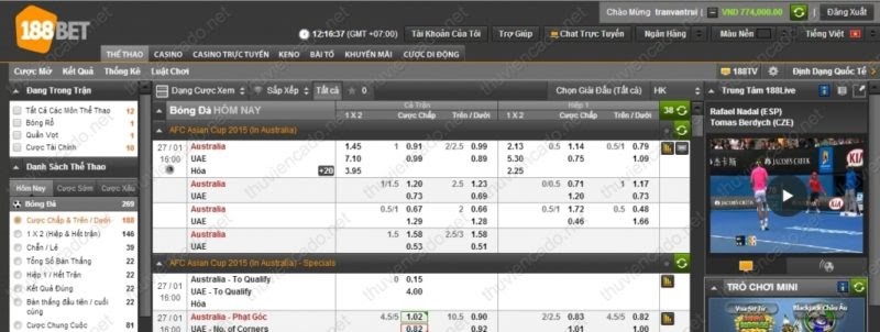 Tìm Hiểu Luật Và Quy Tắc Cược Bóng Bầu Dục Chuẩn Nhất Tại 188BET