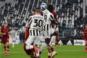 Juventus chiến thắng Roma tối thiểu bằng tỷ số 1 - 0