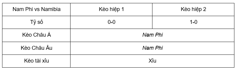 Soi kèo Nam Phi vs Namibia lúc 20h00 ngày 9/9 - Giao Hữu